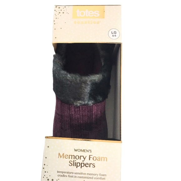 Totes Toasties Memory Foam Slippers - Picture 8 of 14